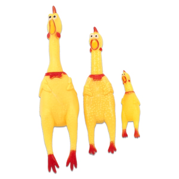 Pawona piščanec Koki v treh različnih velikostih