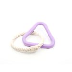 Igrača za pse Pawona triangel na bombažni vrvici