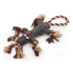 Trpežna igrača za pse iz vrvi in debla