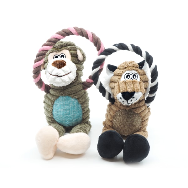 Pawona plišasta igrača za pse z objemom