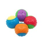 Pawona dvobarvna žogica s pisko in premerom 6 cm