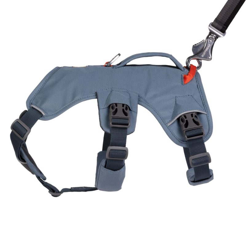 Ruffwear Web Master oprsnica Slate Blue mesto za pripenjanje