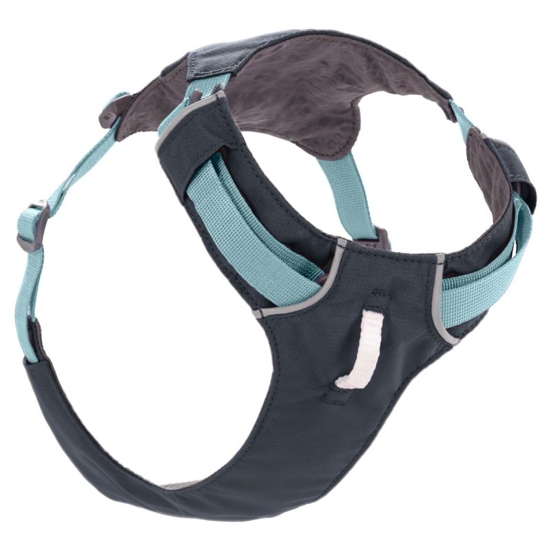 Ruffwear Hi & Light lahka oprsnica Basalt Grey dvojno pripenjanje