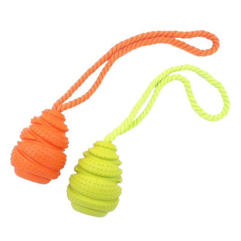 Pawona granatna žogica na vrvi L