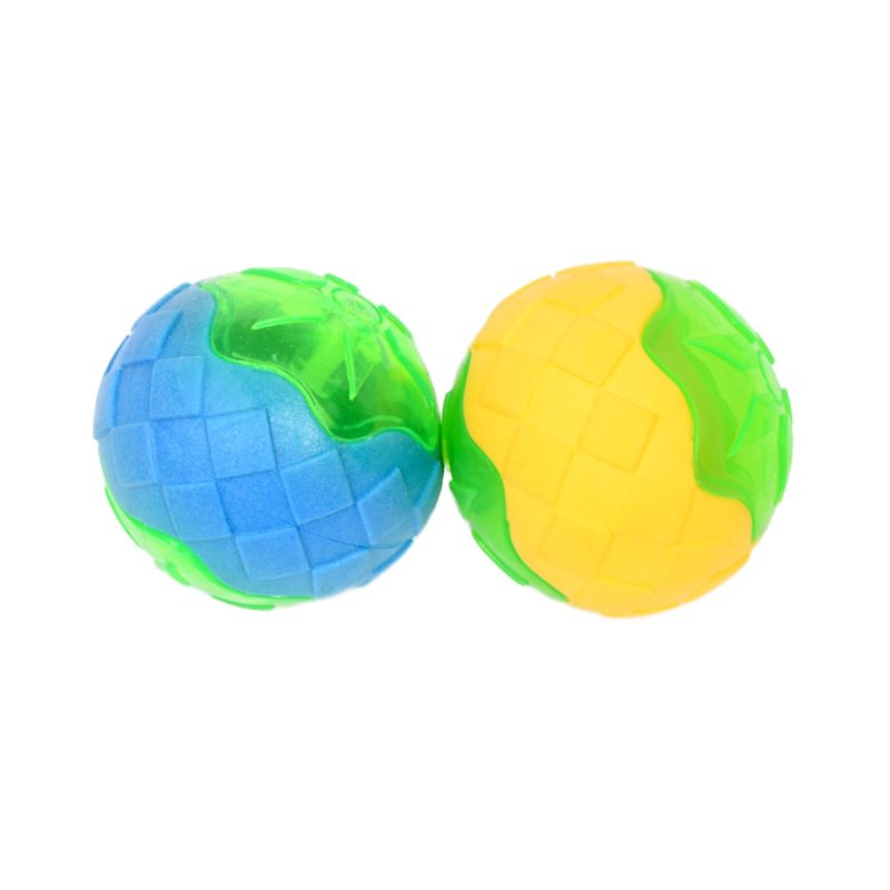 Pawona žogica svetleči ananas, 9.5 cm